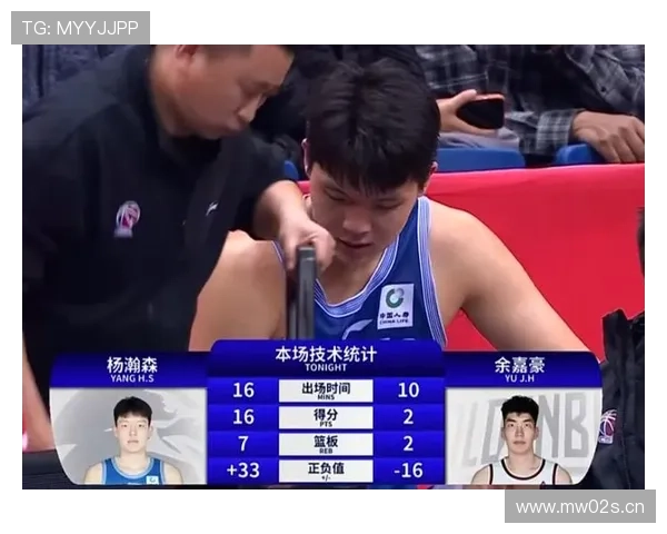 杨瀚森垃圾时间三连铁正负值低